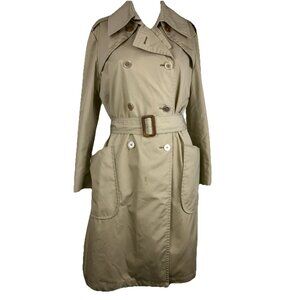 Rare Jean Louis United Summer Trench Coat Stewardess Hostess Uniform 60s Hostess